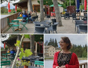 GUINGUETTE la petite baigneuse plan d'eau de La Chaise-Dieu