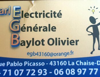ELECTRICIEN  BAYLOT Olivier 